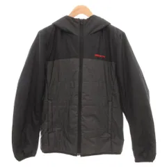 アディダスネオ adidas neo 中綿ジャケット M ブラック 黒 長袖 フード付き キルティング /SC ■GY61