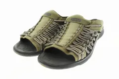 キーン KEEN UNEEK SNK SLIDE ユニークスライド サンダル 26 カーキ ブランド古着ベクトル 中古●▲250905