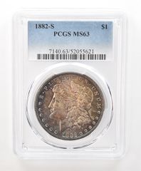 PCGS MS61 1882年 ニューオリンズ製 モルガンダラー - メルカリ