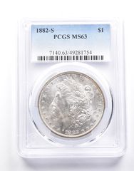 PCGS MS61 1882年 ニューオリンズ製 モルガンダラー - メルカリ
