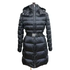 【天白】プラダ ダウンコート ロングコート ブラック 29Z660R1821DAB 表記サイズ38 ポリアミド アパレル アウター 服 レディース