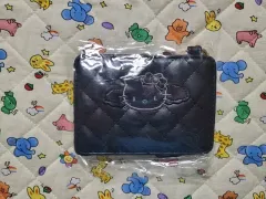 ハローキティ キルティング カードウォレット ブラック