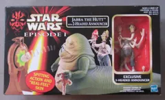 TOMY CREATURE & FIGURE JABBA THE HUTT / WITH 2 HEADED ANNOUNCER 3.5インチ