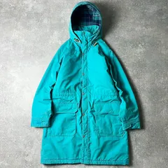 80s LLBean 中綿入り ウール ライナー ストームコート / 80年代 ビンテージ マンパ ターコイズ マウンテン パーカー ジャケット STORM COAT