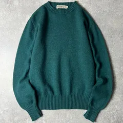 80s USA製 GAP 無地 ウール ニット セーター M / 80年代 オールド ギャップ ビンテージ アメリカ製 グリーン 緑