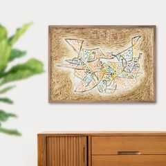 A4サイズ パウルクレー ポスター 友好的な糸 アートポスター 日本製  (rossografico 26-100152_a4)