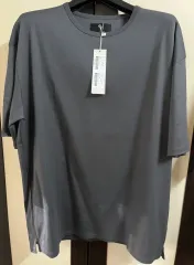 エビナー 半袖Tシャツ グレー、グリーン色、1サイズ 出品