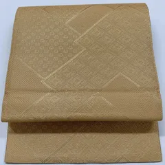 ［6821］袋帯 吉祥文様 金 全通 正絹 着物 フォーマル