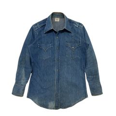 27MW】推定50s～60s Wrangler ウエスタンシャツ - メルカリ