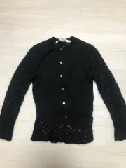 コム・デ・ギャルソン カーディガン ブラック