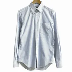 Maker's Shirt鎌倉 メーカーズシャツカマクラ  Easy Care PALPA  ストライプ BD ボタンダウン 長袖シャツ Yシャツ  メンズ 39/87 15 1/2-34 1/3