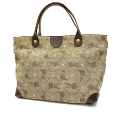 IL BISONTE イルビゾンテ　ハンドバッグ　トートバッグ　キャンバス　モノグラム　総柄　ロゴ　レザー　ヴィンテージ
