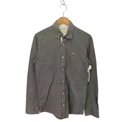 ラコステ LACOSTE ワニ ロゴ 長袖ワイシャツ メンズ JPN：3 