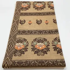 ［6844］袋帯 横段花鳥文様 六通 正絹 着物 フォーマル