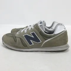 K■【26cm】ニューバランス/NEW BALANCE ML373CN2 スエードスニーカー/カーキ/MENS■58【中古】