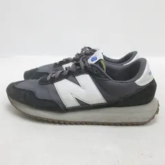 K■【28.5cm】ニューバランス/NEW BALANCE MS237GA BLACK D ナイロンスニーカー/灰色/MENS■4【中古】