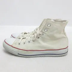 d■【26.5cm】コンバース/CONVERSE ALLSTAR キャンバススニーカーHI■白/MENS/33【中古】■
