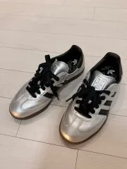 アディダス サンバ OG シルバー メタリック コア ブラック (220)