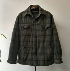 ■ 90s vintage ■ OLD GAP オールドギャップ ■ チェックウール CPO シャツジャケット ■ 裏地キルティング CPOシャツ ■ FFF1162