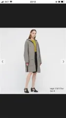 UNIQLO U フーディーコート グレー S