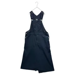 BLACK COMME des GARCONS(ブラックコムデギャルソン) 21AW Checkered Wool Jumper Skirt チェック柄 ウール ジャンパースカート オーバーオール 1H-A005 M ネイビー AD2021