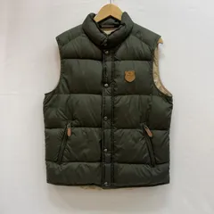 ポロバイラルフローレン ロゴ レザー ワッペン ダウンベスト メンズ L ISItems【USED】【古着】【中古】50152297