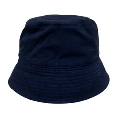 AURALEE×KIJIMA TAKAYUKI オーラリー キジマタカユキ 国内正規 26SS GARMENT DYED FINX CHINO BUCKET HAT ガーメントダイフィンクスチノ バケットハット A26SC01KT NAVY ネイビー 紺 F