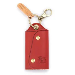 【新着商品】[IL BISONTE] キーケース 54_1_5432404150 F レッド
