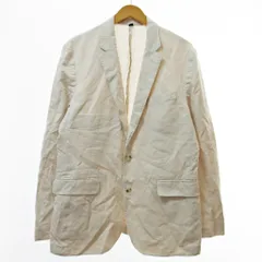 ジェイクルー J.CREW タグ付き コットンリネン テーラードジャケット ブレザー 40 アイボリー 1118のサムネイル