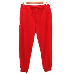 ワイスリー Y-3 タグ付き U CLASSIC TRACK PANTS クラシック トラックパンツ ジョガーパンツ イージーウエスト ジャージ M 赤 レッド 1205 IBO82のサムネイル