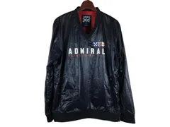 【中古ゴルフウェア】Admiral(アドミラル) 長袖ブルゾン LL