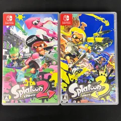 中古 Switch スプラトゥーン 2&3 セット Splatoon
