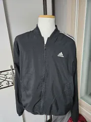 アディダス 3本線 トラック ジャケット ブラック