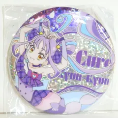 フルタ キミとアイドルプリキュア♪ BIGホログラム缶バッジキャンデー キュアキュンキュンB