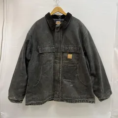 カーハート トラディショナルコート ダック ワークジャケット C26BLK メンズ XXL ISItems【USED】【古着】【中古】50152301
