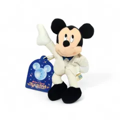 東京ディズニーランド Mickey ＆ Minnie’s DANCE FEVER ミッキーマウス ぬいぐるみバッジ タグ付き