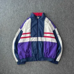 90ｓ　ナイロンジャケット　MEMBERS ONLY　マルチカラー　XL　USA