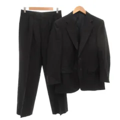 バーバリーズ Burberrys ヴィンテージ スーツ セットアップ シングル テーラードジャケット パンツ 2B 総裏地 サイドベンツ ツータック A5 紺 ネイビー /GV ■GY11