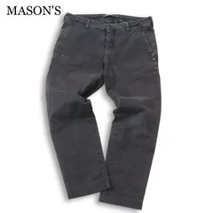 MASON'S メイソンズ 通年 ストレッチ★ スリム ストレート デニム パンツ ジーンズ Sz.46 メンズのサムネイル