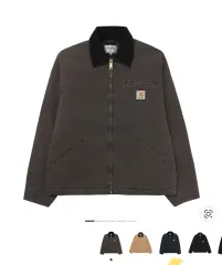 Carhartt カーハート WIP OG デトロイト ジャケット タバコ ブラック s 新品