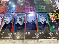 【未開封】一番くじ MAN WITH A MISSION 15th ANNIVERSARY I賞 MWAM クリアファイル・ステッカーセット 全11種セット