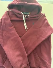 ポロ ラルフローレン バーガンディ フーディー