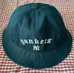 MLB ニューヨーク・ヤンキース 黒 バケットハット