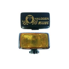 RHF-161Y 角型ハロゲンフォグランプ 黄 12V55W 1個だけ RHF-161Y 角型ハロゲンフォグランプ 黄 12V55W（白カバー付） - メルカリ
