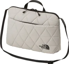 ザ・ノース・フェイス THE NORTH FACE アウトドア ジオフェイスポーチ メンズ レディース ショルダーバッグ かばん 肩掛け 衝撃緩和 クッション性 ストラップ取り外し可能 内ポケット メッシュ  NM32356 FI フォッシルアイボリー