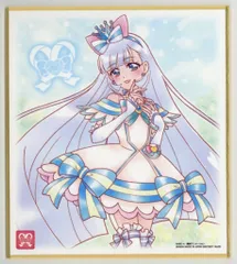 バンダイ プリキュア色紙ART 7弾/2837267 キュアニャミー 9