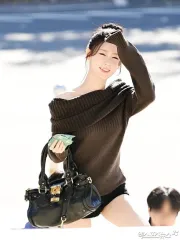 ナチェ NACHE 2-WAY SHAWL KNIT MELANGE GRAY