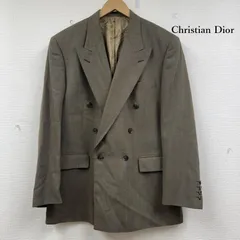 クリスチャンディオール ダブル スーツ ジャケット 裏地 ロゴ テーラード ジャケット メンズ 表記無し ISItems【USED】【古着】【中古】50152324