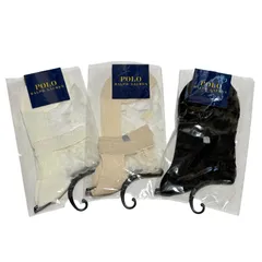 POLO ポロラルフローレン シアーソックス 靴下 ３足セット 23cm NAIGAI 日本製