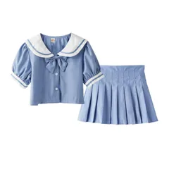 数量限定 普段着 フォーマル 卒業式 入学式 通学 カジュアル 学生 女の子 子供 ミニスカート プリーツスカート [Measuttie]